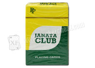 Carte contrassegnate del poker della carta del club dell'India Janata per il gioco cieco e fuori il gioco in-