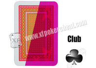 Carte contrassegnate delle carte da gioco rosse standard dell'imbroglione del NTP Kizilay