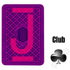 Carta invisibile delle carte da gioco di giro europeo del poker di Belote per l'imbroglione di gioco