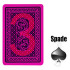 Carte da gioco invisibili del negro del dal per le lenti a contatto o i preannunciatori del poker