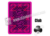 Carte da gioco invisibili del negro del dal per le lenti a contatto o i preannunciatori del poker