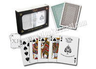 Carte da gioco di plastica della marcatura del codice a barre magico del leone per la frode del lettore del poker