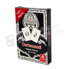 Carte da gioco di carta contrassegnate durevoli di Cartamundi con il logo speciale
