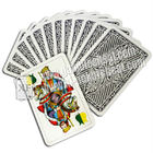 Carte da gioco di carta contrassegnate durevoli di Cartamundi con il logo speciale