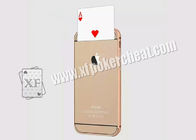 Iphone di plastica dorato 6 dispositivi di gioco dell'imbroglione del cellulare dello scambiatore più delle carte