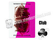 Carte da gioco dei giochi del poker/carta invisibili della freccia che gioca le carte contrassegnate