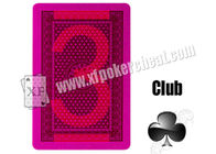 Carte da gioco invisibili del leone della carta GIUSTA di marca, giocanti le carte contrassegnate per i giochi del poker