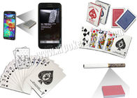 Carte da gioco invisibili dell'imbroglione del codice a barre dell'EGRETTA per il gioco del poker di Analayzer il Texas Holdem del poker