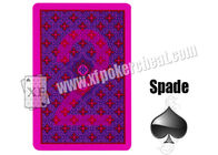 Carte da gioco invisibili di plastica/carte di frode del poker per i giochi del poker/manifestazione magica