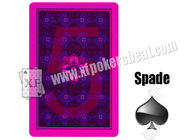 Le carte da gioco invisibili di plastica del PELO asiatico per la manifestazione magica ed il poker imbrogliano