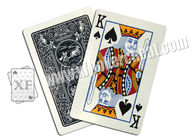 Carte della mazza segnate il nero di dimensione standard per il preannunciatore della mazza/manifestazione magica/giocare