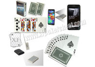 Carte contrassegnate del poker dei codici a barre invisibili per le carte da gioco di magia dell'analizzatore del poker