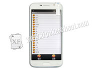 Analizzatore della carta del poker del telefono del Samsung Mobile AKK50 con le carte da gioco del codice a barre
