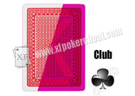 Fronte invisibile di plastica di indice delle carte da gioco 4 di manifestazione magica per spettacolo