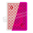 Poker contrassegnato delle carte di manifestazione delle carte da gioco 2 della plastica invisibile blu magica di indice