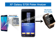 Analizzatore coreano della mazza di Samsung Galaxy S708 con il doppio orologio di Bluetooth della macchina fotografica