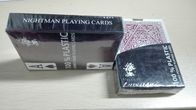 Carte da gioco invisibili di plastica di NIGHTMAN/carte da gioco della spia per i preannunciatori del poker