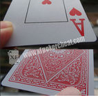 Carte da gioco contrassegnate di plastica del lato posteriore di GYT il Texas Holdem per le lenti a contatto UV