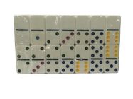 Domino americani con le marcature dell'inchiostro simpatico sulla parte per le lenti a contatto invisibili UV