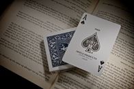 Carte da gioco invisibili rosse/carte contrassegnate rivestite di plastica del poker