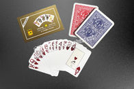 Carte da gioco di plastica di Modiano, carte da gioco contrassegnate per 2 o più giocatori