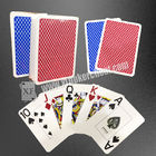 Carte da gioco di plastica di Modiano/carte dorate del casinò del trofeo per il poker del Texas