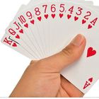 Carte da gioco di plastica di QEACHI con le marcature dei codici a barre dell'inchiostro simpatico per l'analizzatore dell'analizzatore del poker