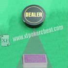 Analizzatore del poker del bottone del commerciante per le carte da gioco contrassegnate del codice a barre con inchiostro UV