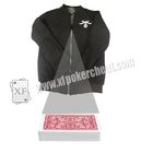I vestiti Zipper l'analizzatore della carta da gioco/l'analizzatore invisibili poker del metallo