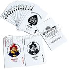 Carte da gioco di plastica contrassegnate di gioco di codice a barre dei puntelli del dispositivo dell'imbroglione del poker per il poker del Texas