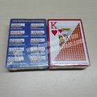 Grandi 2 carte da gioco invisibili contrassegnate di indice d'angolo per le lenti a contatto