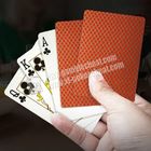 Carte da gioco invisibili di carta dorate dell'ape PLC066 per baccarat/black jack
