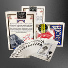 Puntelli di gioco della carta enorme della bicicletta di U.S.A./carte da gioco enormi di indice dimensione due del poker