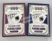 Carte da gioco di dimensione del ponte No.999 con le marcature dei codici a barre dell'inchiostro simpatico per l'imbroglione del poker