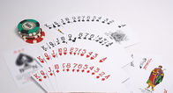 Carte da gioco invisibili di plastica del PVC T-X053 del nobile no nella frode del poker