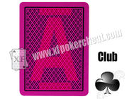 Poker invisibile di plastica enorme delle carte da gioco di Copag 2 per i giochi di gioco del casinò dell'imbroglione