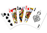 Carte da gioco contrassegnate del poker del club di ponte dell'Italia Modiano Ramino per l'analizzatore del poker