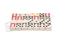 Profondi domino bianchi per le lenti a contatto UV, giochi di domino, giocanti
