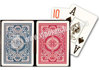 Carte da gioco di plastica della freccia impermeabile di Kem per le carte di frode del poker del preannunciatore del poker