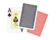 Carte contrassegnate del poker della plastica, carte da gioco del ponte 2826 di Fournier per l'analizzatore del poker