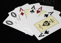 La plastica della Spagna Fournier 2818 ha segnato il gioco delle carte del poker per rosso/blu di Analayzer