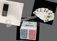 La plastica della Spagna Fournier 2818 ha segnato il gioco delle carte del poker per rosso/blu di Analayzer
