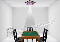 Lampada d'argento di vetro di frode di ricerca della parte del soffitto dei dispositivi del poker per le carte da gioco contrassegnate