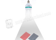 Dispositivi di frode di vetro del casinò efficiente bianco della lampadina per le carte invisibili