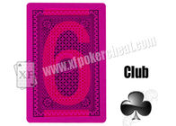 La magia Props le carte da gioco invisibili della carta d'argento, giocanti le carte del poker segnate imbroglione