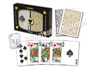 L'oro del Brasile Copag/nero 1546 ha segnato le carte del poker, carte da gioco della spia