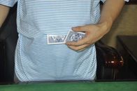 Camicia di cotone della manica di short del dispositivo dell'imbroglione del poker di Proessional per la carta da gioco