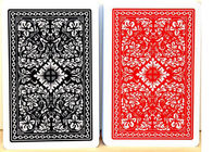2 carte da gioco di plastica reali di indice enorme per i giochi di frode del poker
