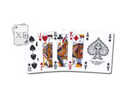 4 carte da gioco dorate di plastica del trofeo di Modiano di indice regolare con la singola piattaforma