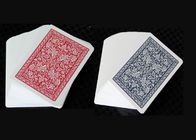 Carte da gioco enormi blu rosse di gioco del fronte della plastica 2818 di Fournier dei puntelli di magia